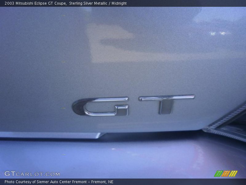 Sterling Silver Metallic / Midnight 2003 Mitsubishi Eclipse GT Coupe