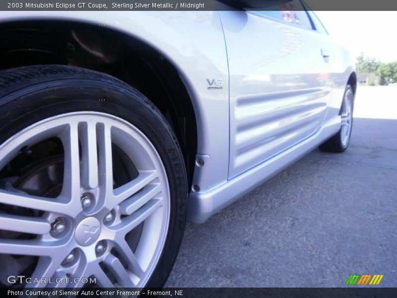 Sterling Silver Metallic / Midnight 2003 Mitsubishi Eclipse GT Coupe