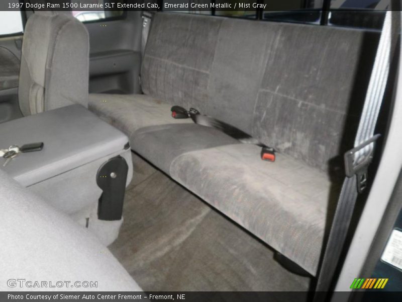 Emerald Green Metallic / Mist Gray 1997 Dodge Ram 1500 Laramie SLT Extended Cab