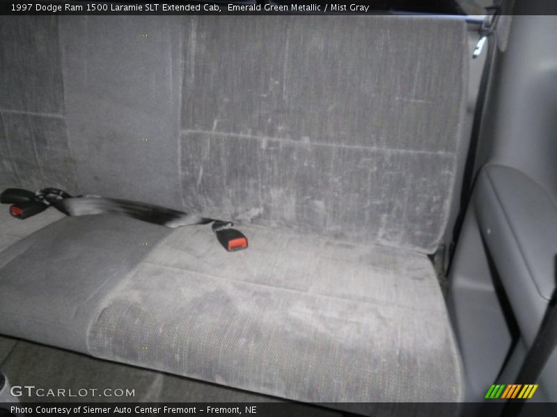 Emerald Green Metallic / Mist Gray 1997 Dodge Ram 1500 Laramie SLT Extended Cab