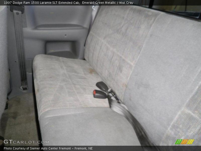 Emerald Green Metallic / Mist Gray 1997 Dodge Ram 1500 Laramie SLT Extended Cab