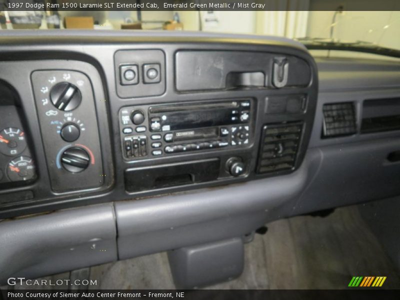 Emerald Green Metallic / Mist Gray 1997 Dodge Ram 1500 Laramie SLT Extended Cab