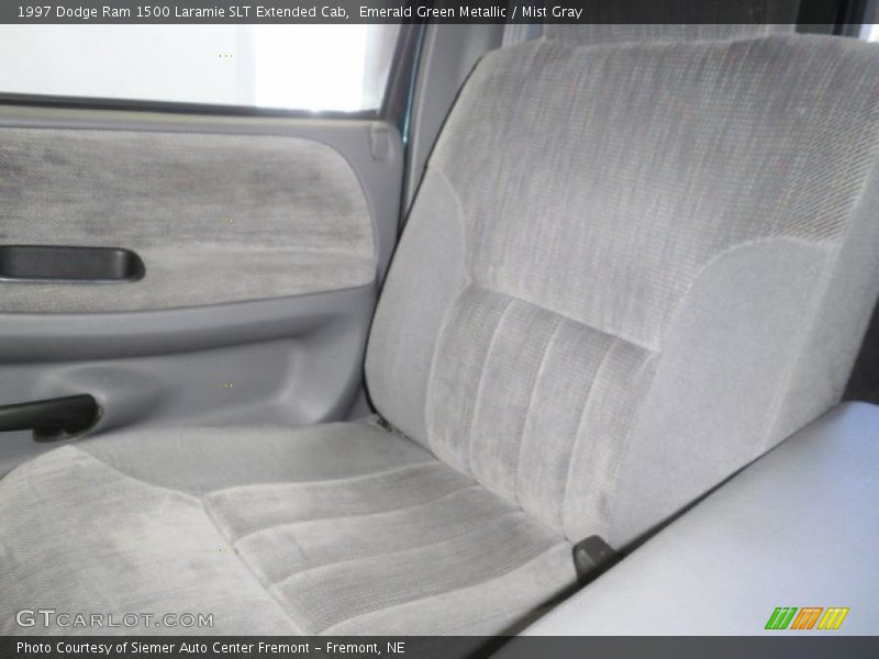 Emerald Green Metallic / Mist Gray 1997 Dodge Ram 1500 Laramie SLT Extended Cab