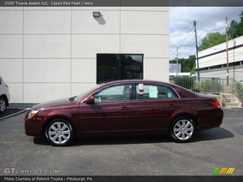 Cassis Red Pearl / Ivory 2006 Toyota Avalon XLS