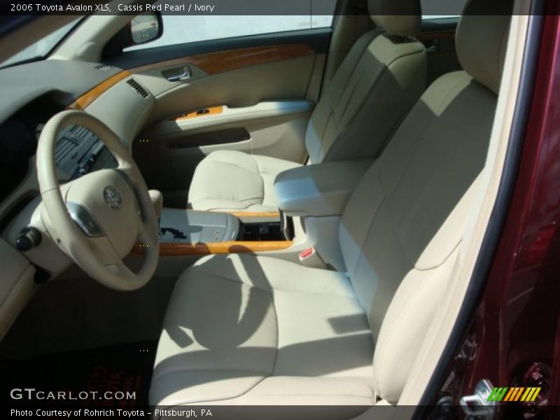 Cassis Red Pearl / Ivory 2006 Toyota Avalon XLS