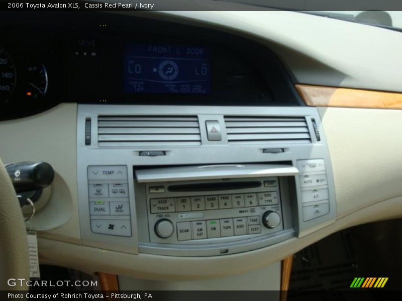 Cassis Red Pearl / Ivory 2006 Toyota Avalon XLS