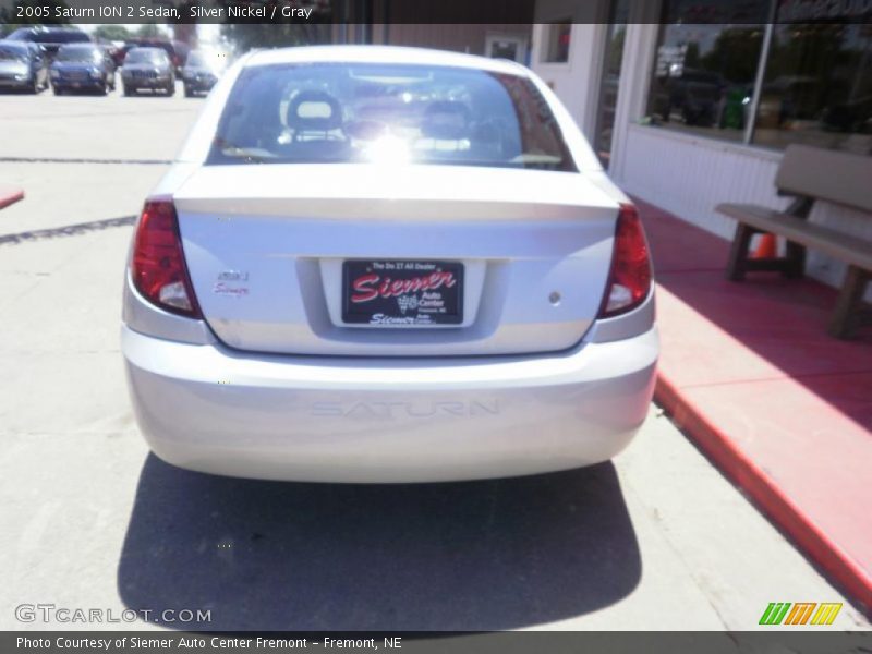 Silver Nickel / Gray 2005 Saturn ION 2 Sedan