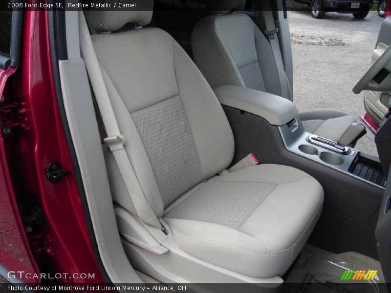 Redfire Metallic / Camel 2008 Ford Edge SE