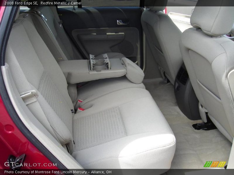 Redfire Metallic / Camel 2008 Ford Edge SE