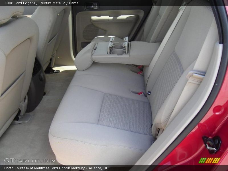 Redfire Metallic / Camel 2008 Ford Edge SE