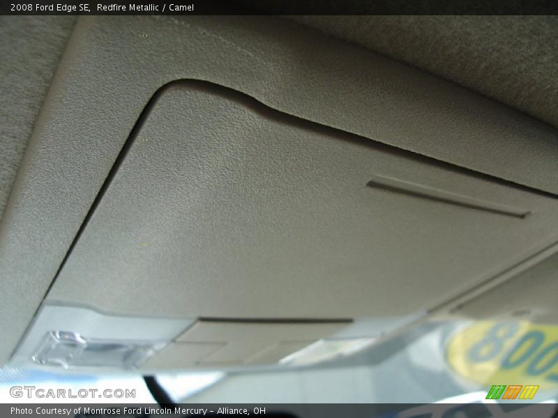 Redfire Metallic / Camel 2008 Ford Edge SE