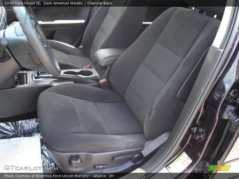 Dark Amethyst Metallic / Charcoal Black 2007 Ford Fusion SE