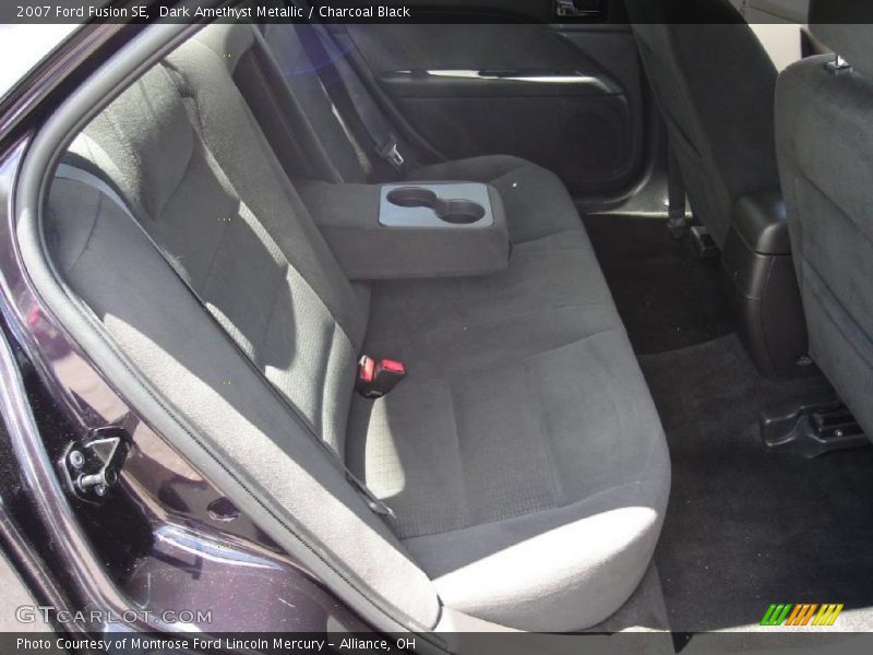Dark Amethyst Metallic / Charcoal Black 2007 Ford Fusion SE