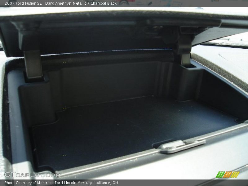 Dark Amethyst Metallic / Charcoal Black 2007 Ford Fusion SE