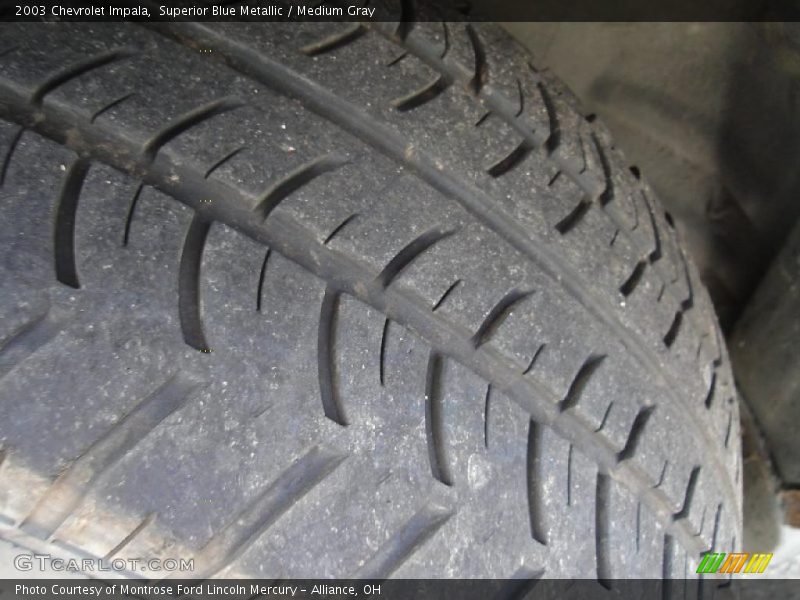 Superior Blue Metallic / Medium Gray 2003 Chevrolet Impala
