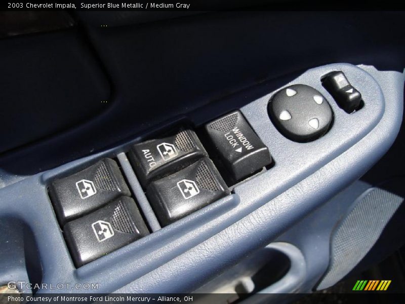 Superior Blue Metallic / Medium Gray 2003 Chevrolet Impala