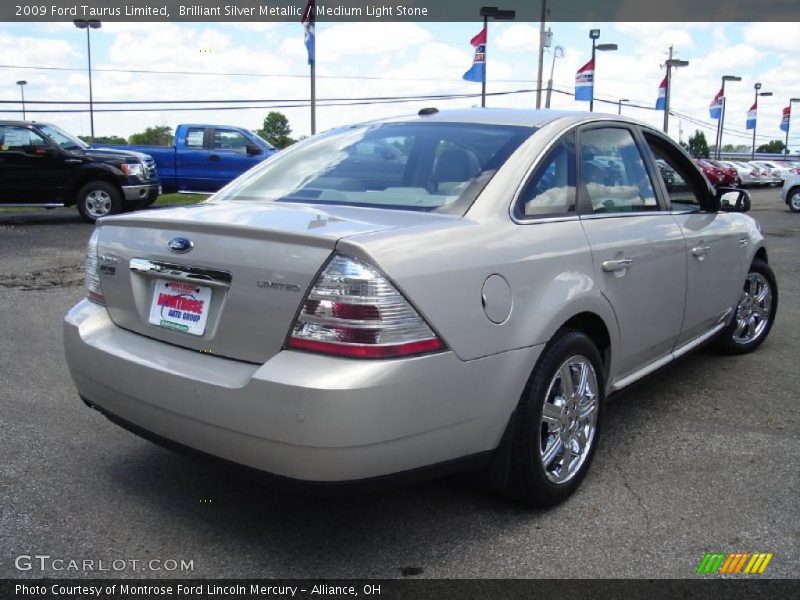 Brilliant Silver Metallic / Medium Light Stone 2009 Ford Taurus Limited