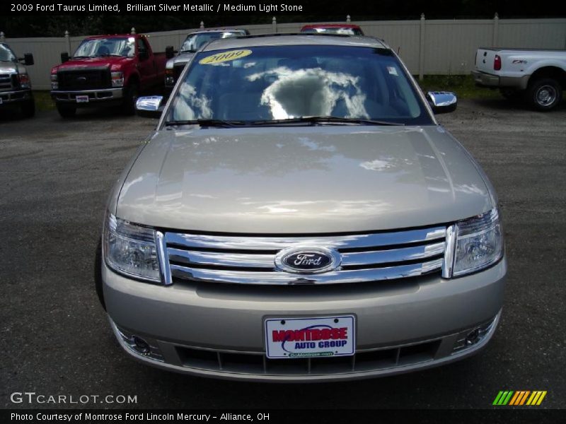 Brilliant Silver Metallic / Medium Light Stone 2009 Ford Taurus Limited