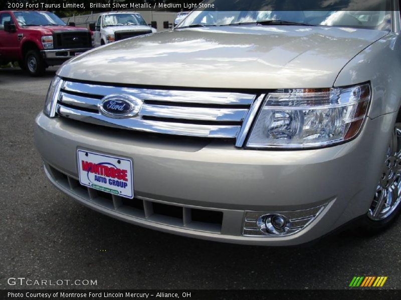 Brilliant Silver Metallic / Medium Light Stone 2009 Ford Taurus Limited