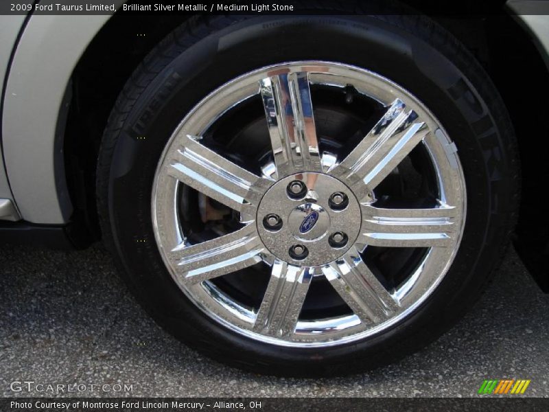 Brilliant Silver Metallic / Medium Light Stone 2009 Ford Taurus Limited