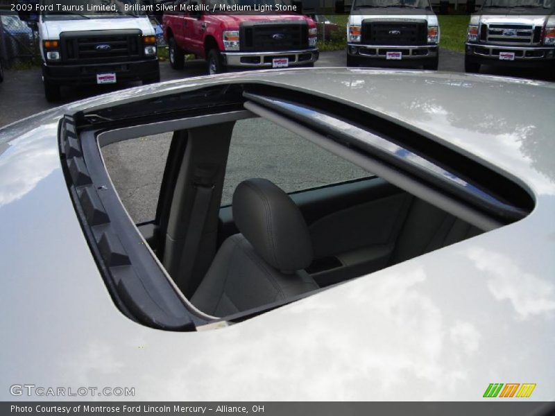 Brilliant Silver Metallic / Medium Light Stone 2009 Ford Taurus Limited