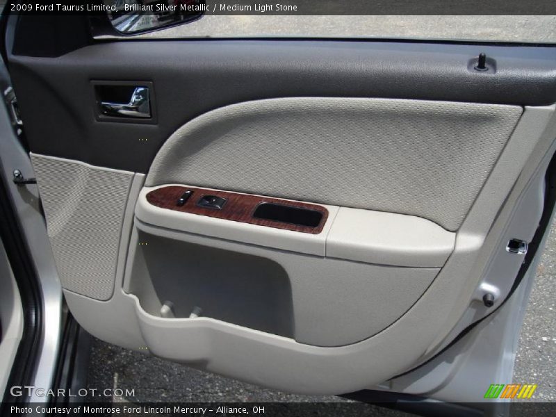 Brilliant Silver Metallic / Medium Light Stone 2009 Ford Taurus Limited