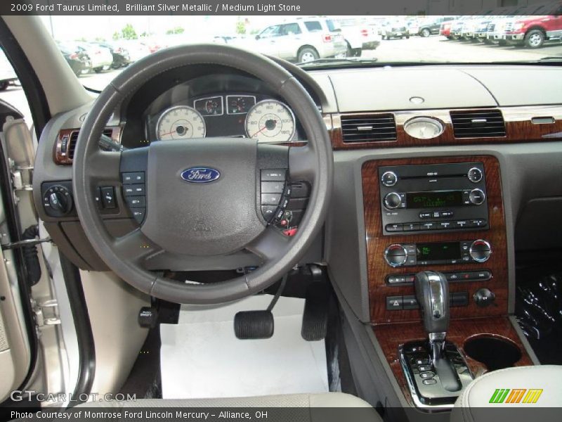 Brilliant Silver Metallic / Medium Light Stone 2009 Ford Taurus Limited