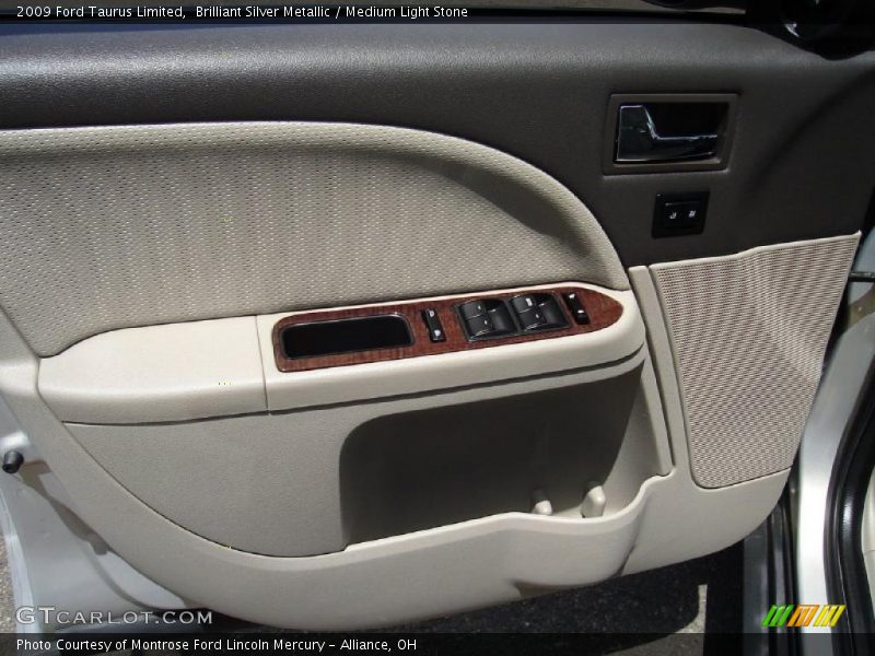 Brilliant Silver Metallic / Medium Light Stone 2009 Ford Taurus Limited