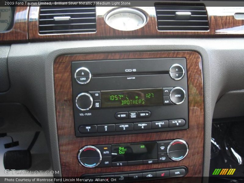 Brilliant Silver Metallic / Medium Light Stone 2009 Ford Taurus Limited