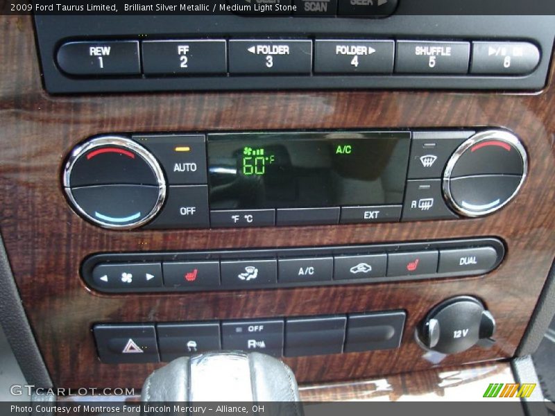Brilliant Silver Metallic / Medium Light Stone 2009 Ford Taurus Limited
