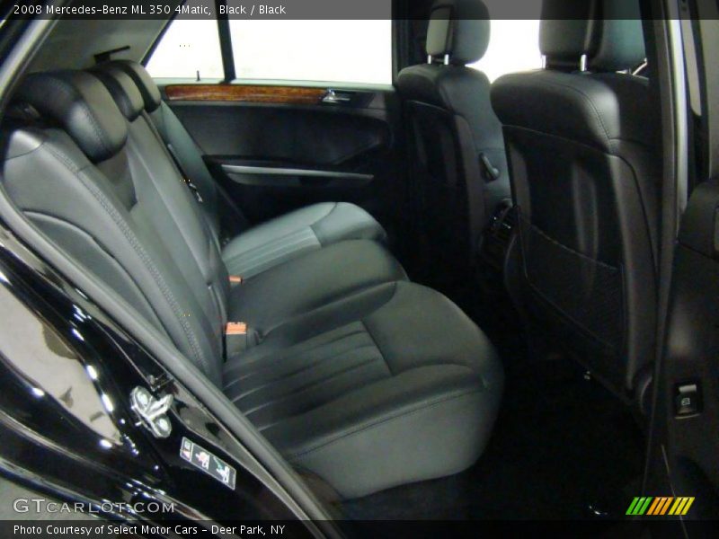 Black / Black 2008 Mercedes-Benz ML 350 4Matic