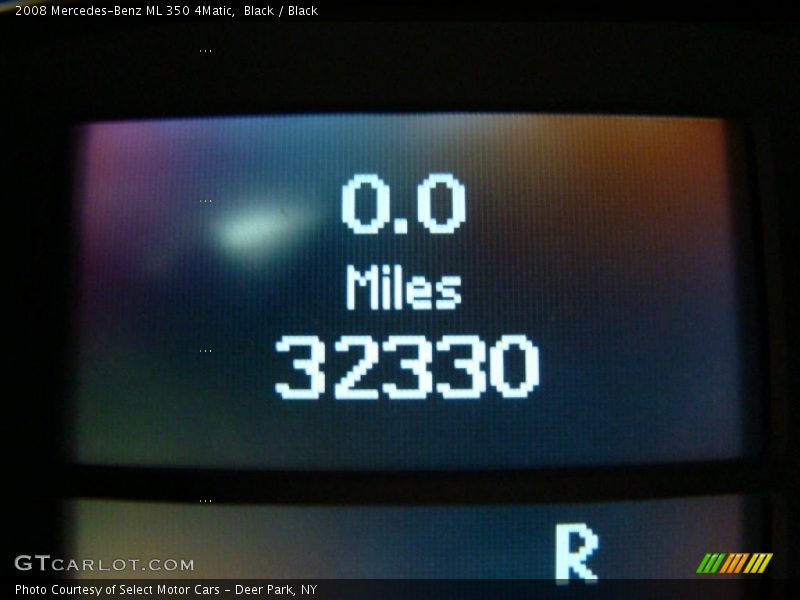 Black / Black 2008 Mercedes-Benz ML 350 4Matic