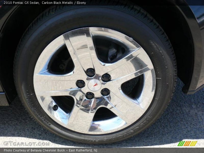 Carbon Black Metallic / Ebony 2010 Pontiac G6 Sedan