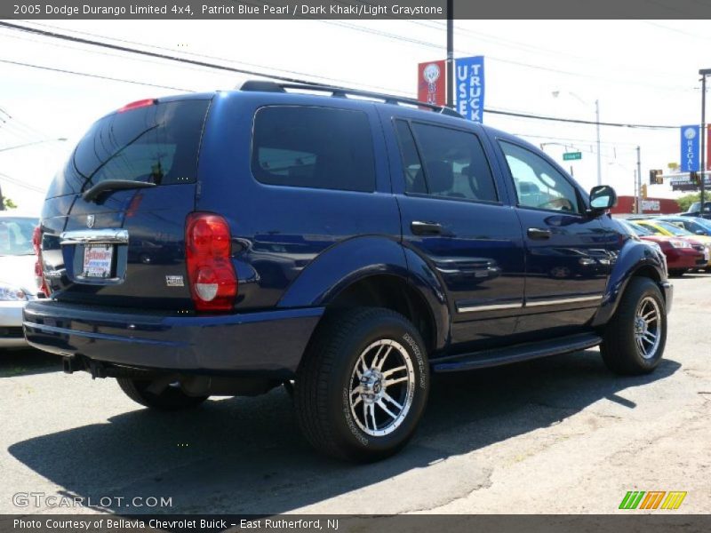 Patriot Blue Pearl / Dark Khaki/Light Graystone 2005 Dodge Durango Limited 4x4