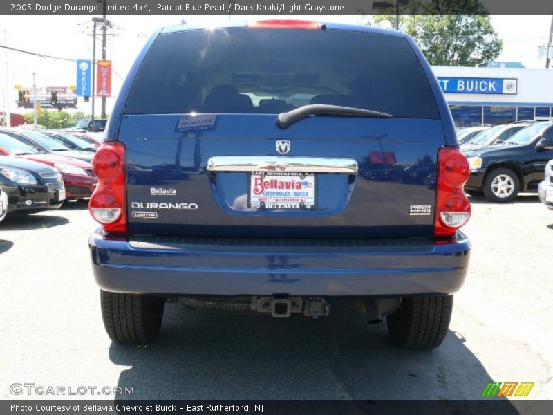 Patriot Blue Pearl / Dark Khaki/Light Graystone 2005 Dodge Durango Limited 4x4