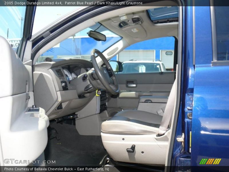 Patriot Blue Pearl / Dark Khaki/Light Graystone 2005 Dodge Durango Limited 4x4