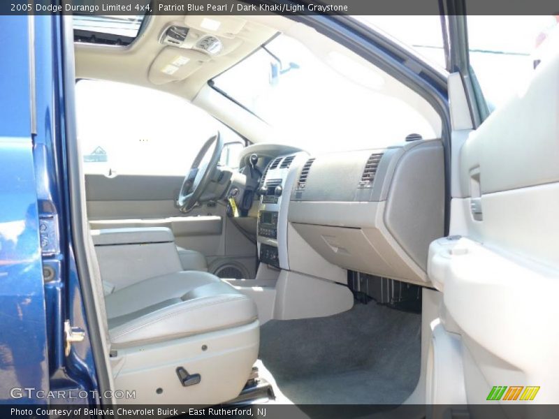 Patriot Blue Pearl / Dark Khaki/Light Graystone 2005 Dodge Durango Limited 4x4