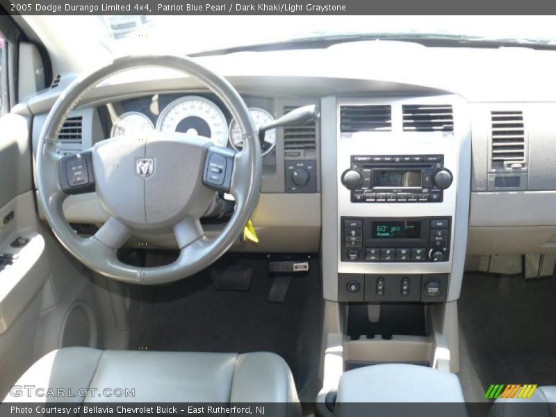 Patriot Blue Pearl / Dark Khaki/Light Graystone 2005 Dodge Durango Limited 4x4