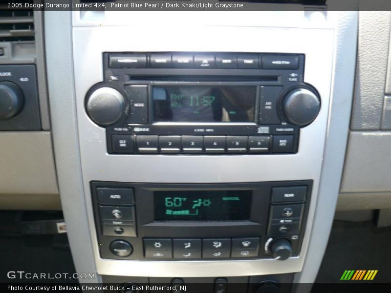 Patriot Blue Pearl / Dark Khaki/Light Graystone 2005 Dodge Durango Limited 4x4