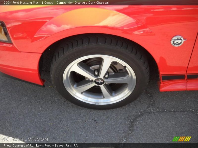 Competition Orange / Dark Charcoal 2004 Ford Mustang Mach 1 Coupe