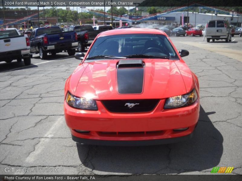 Competition Orange / Dark Charcoal 2004 Ford Mustang Mach 1 Coupe