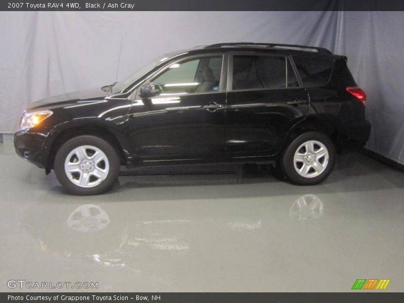 Black / Ash Gray 2007 Toyota RAV4 4WD