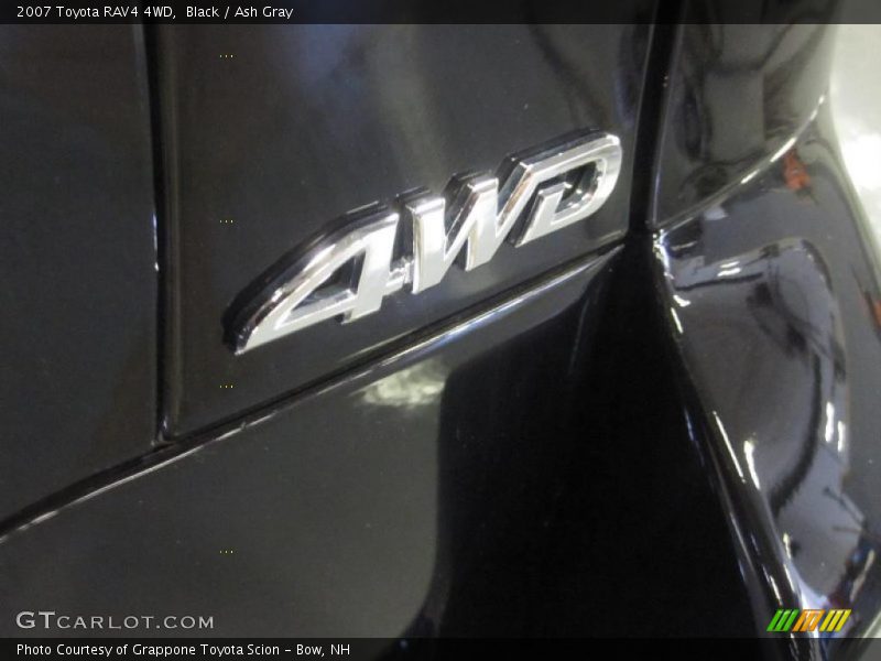 Black / Ash Gray 2007 Toyota RAV4 4WD