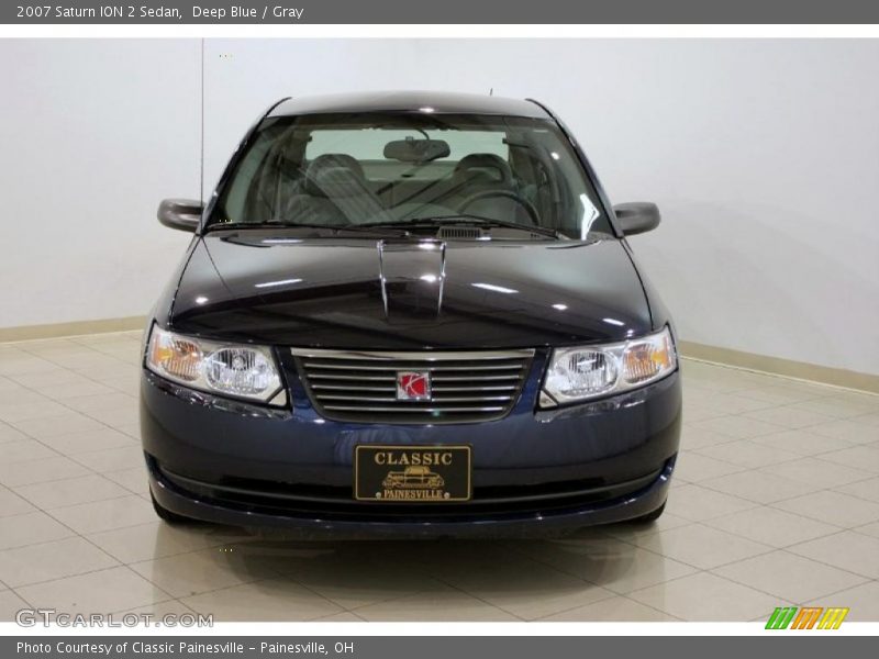 Deep Blue / Gray 2007 Saturn ION 2 Sedan