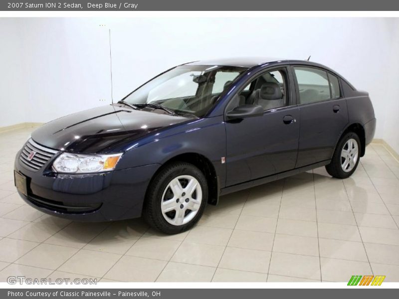 Deep Blue / Gray 2007 Saturn ION 2 Sedan