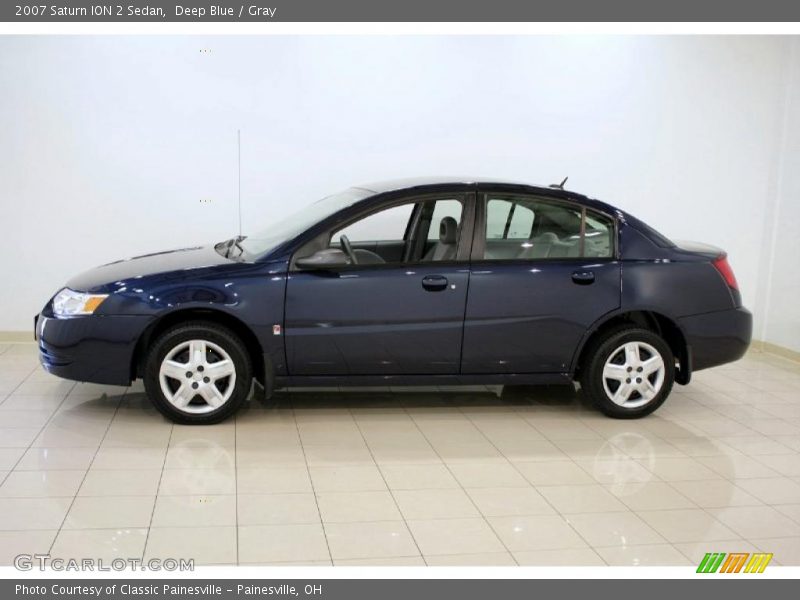 Deep Blue / Gray 2007 Saturn ION 2 Sedan
