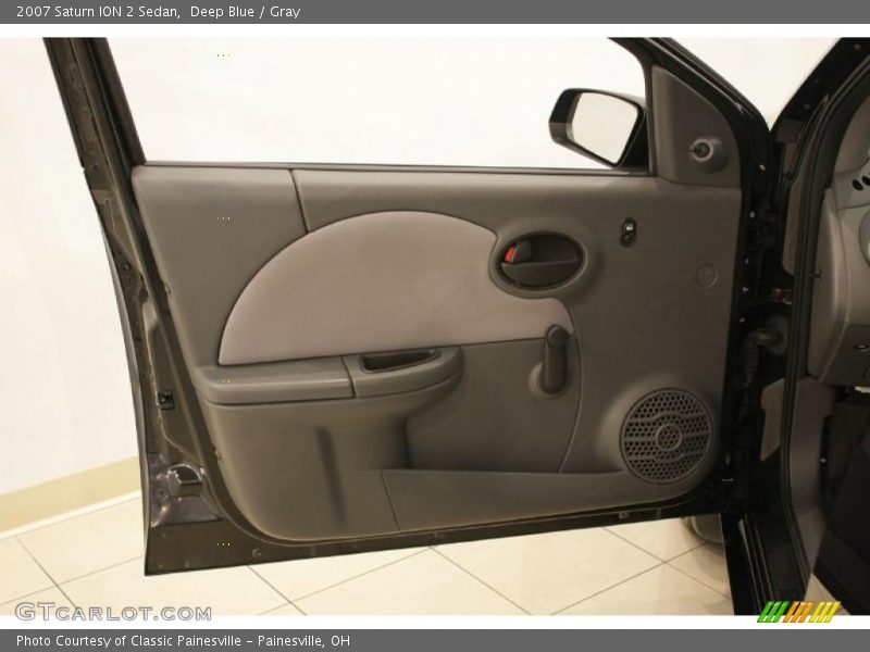 Deep Blue / Gray 2007 Saturn ION 2 Sedan