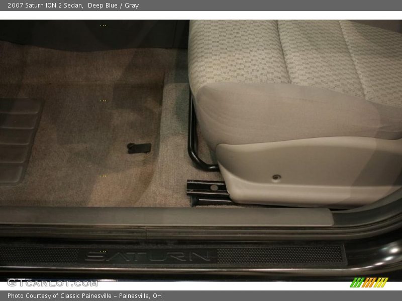 Deep Blue / Gray 2007 Saturn ION 2 Sedan