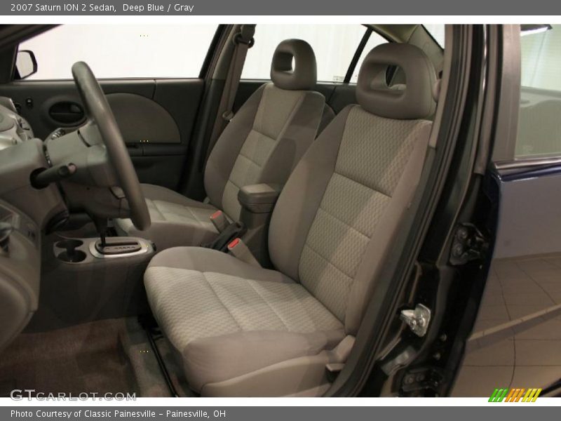Deep Blue / Gray 2007 Saturn ION 2 Sedan