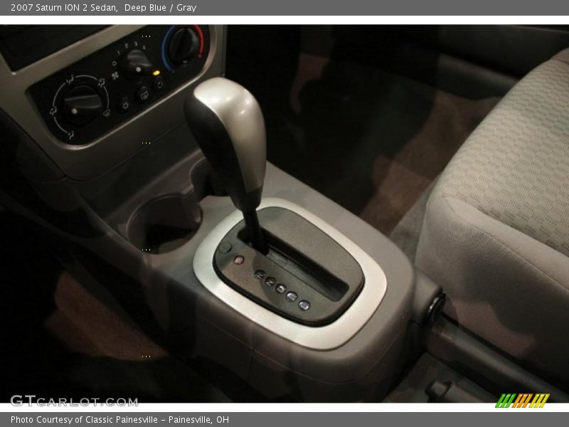 Deep Blue / Gray 2007 Saturn ION 2 Sedan